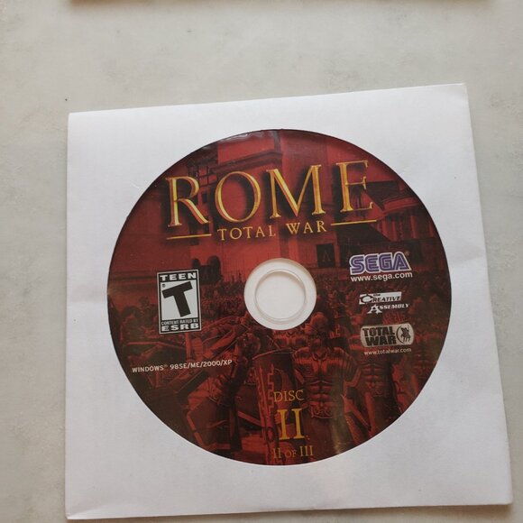 SEGA Rome Total War & Rome Total War Barbarian Invasion Gold Edition PC Game - Picture 7 of 12
